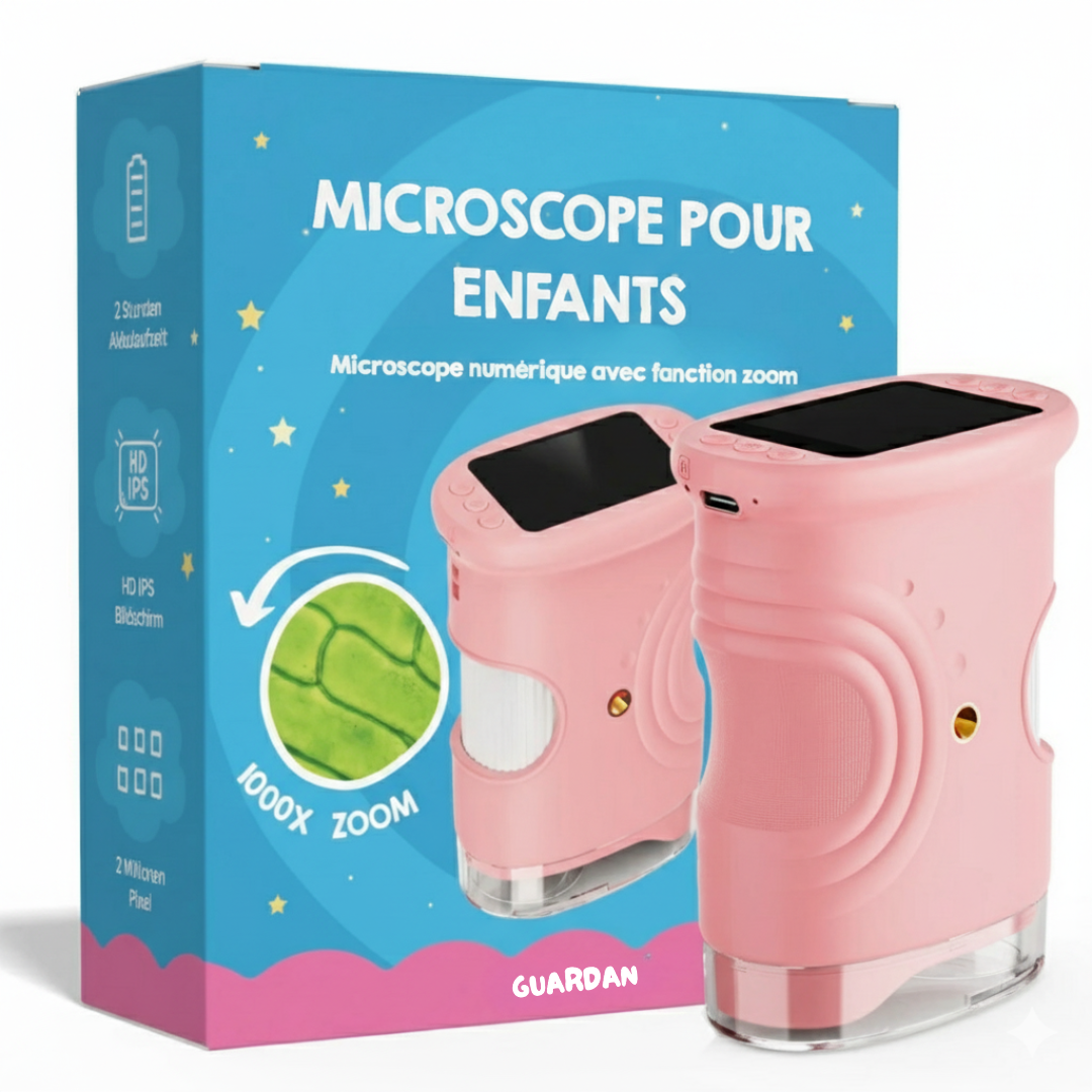 Microscope Aventure Guardan® – Kit Découverte