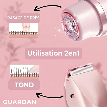 Guardan™ rasoir corporel 2-en-1