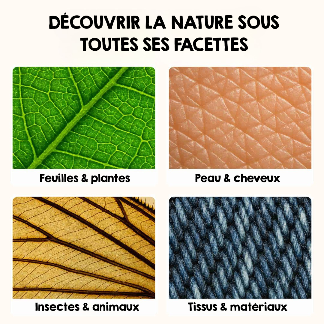 Microscope Aventure Guardan® – Kit Découverte