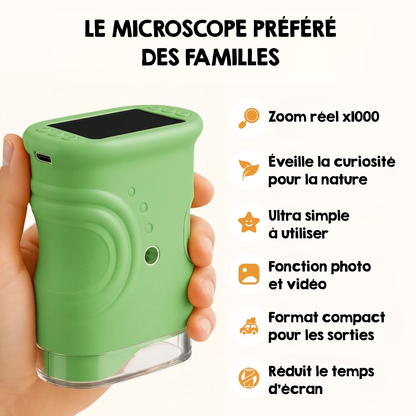 Microscope Aventure Guardan® – Kit Découverte