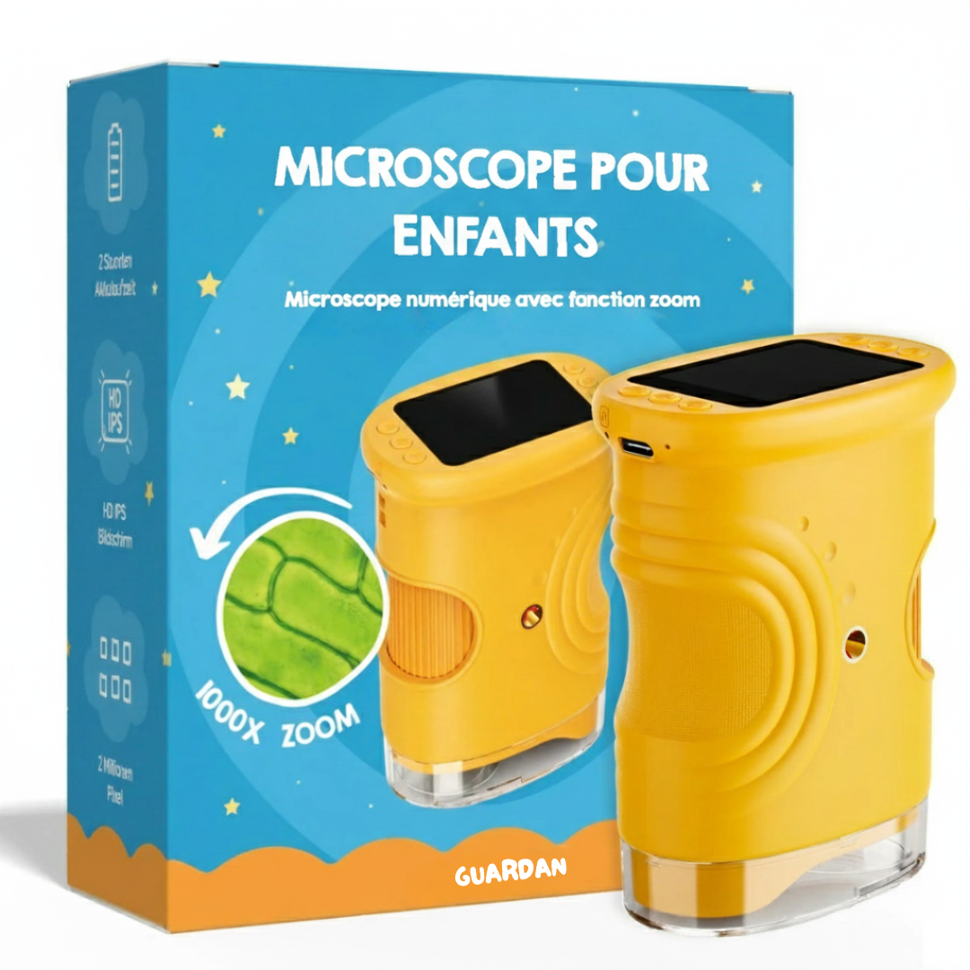 Microscope Aventure Guardan® – Kit Découverte