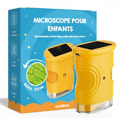 Microscope Aventure Guardan® – Kit Découverte